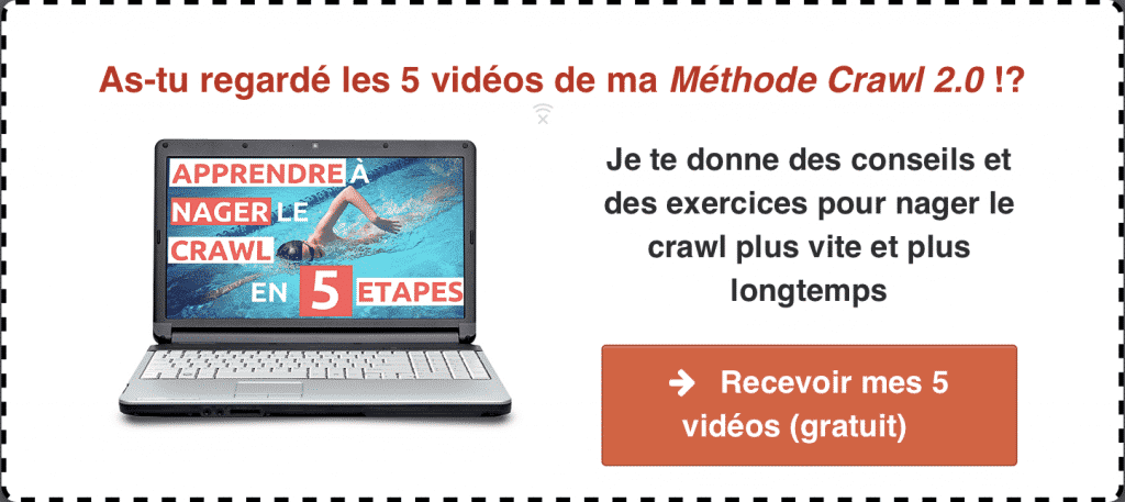 Apprendre à nager le crawl